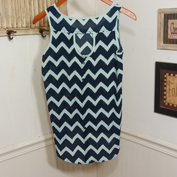 pink rose high low blouse - Picture 5 of 5